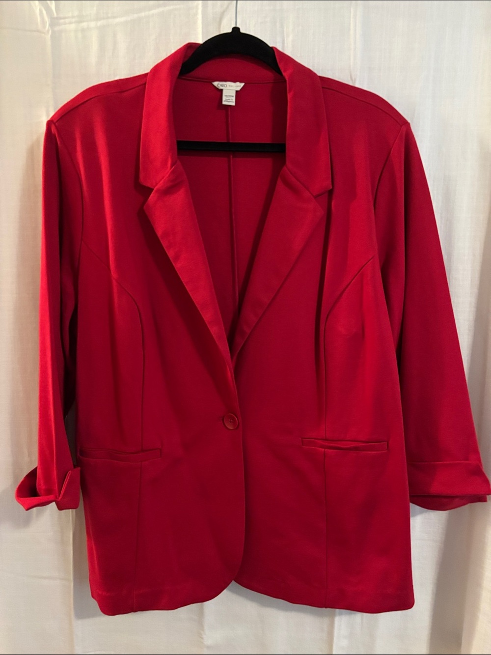 Red Women's Blazer Jacket